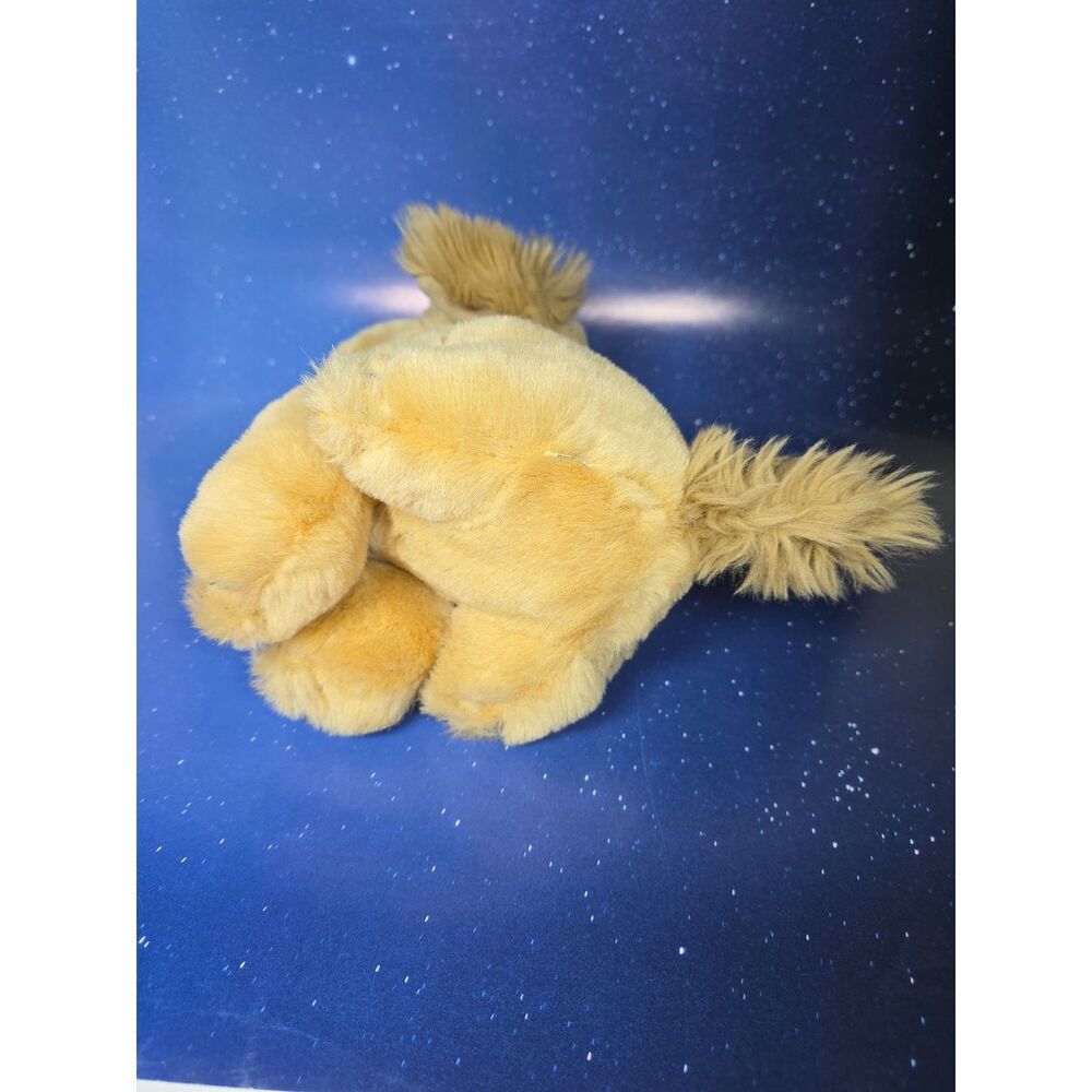 Dan Dee Vintage Tan or Golden Puppy Dog Plush Stuffed Animal 9" Platinum Plus - Picture 7 of 8